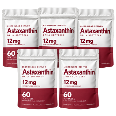 5 Pack | Astaxanthin Softgels